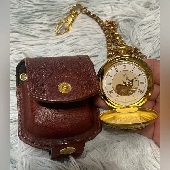 Franklin Mint Accessories The Franklin Mint Buck Gold Plated